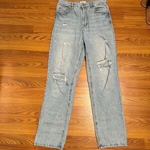 Pacsun boyfriend jeans. Light wash